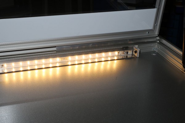 LED-Beleuchtung für Schaukästen